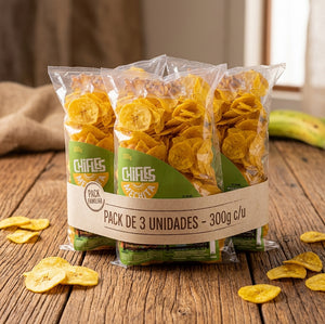 3 chifles de 300 gr redondo